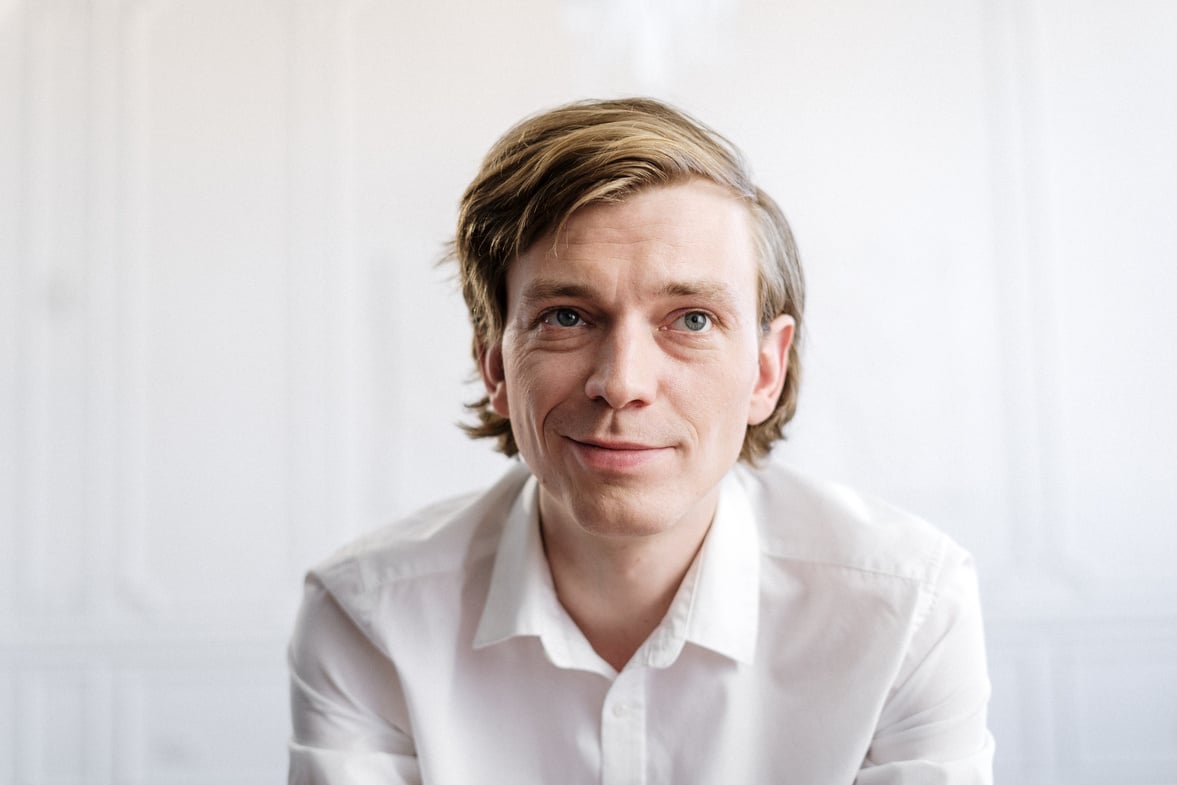 Man in White Dress Shirt Smiling